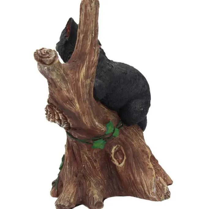Nemesis Now Onyx Cat in Tree Figurine