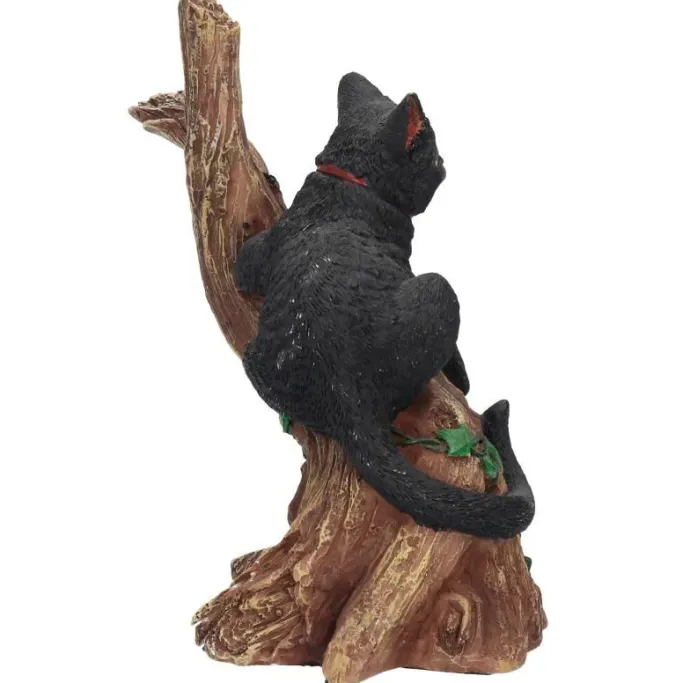 Nemesis Now Onyx Cat in Tree Figurine