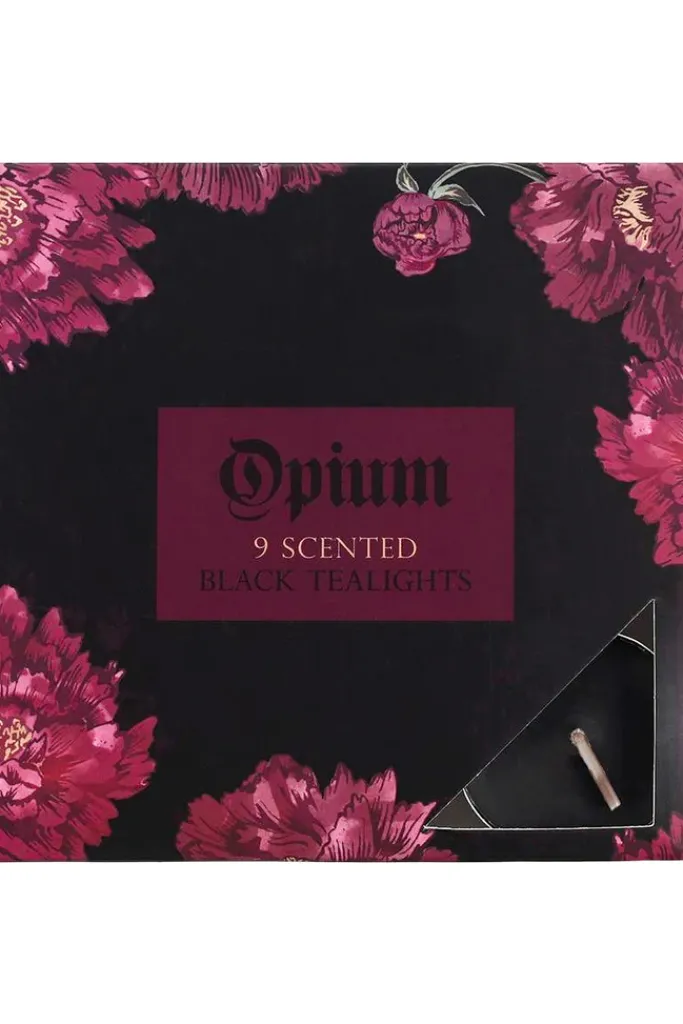 Something Different Opium Scented Black Tealights