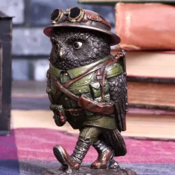 Nemesis Now Oscar Whisky Lima Steampunk Owl