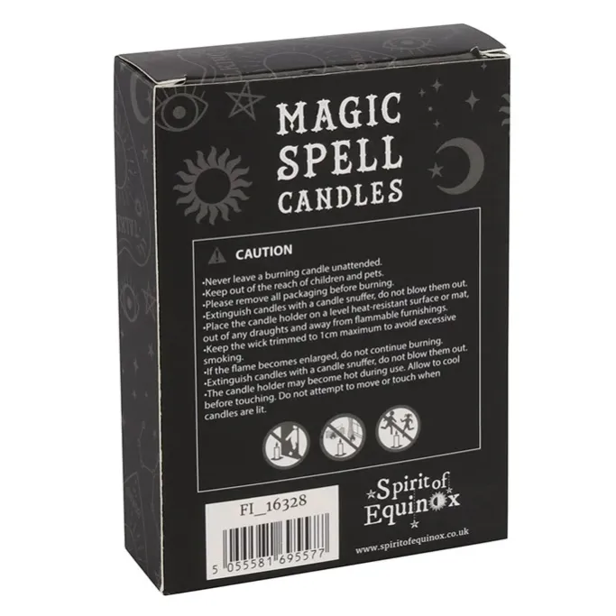 Something Different Pack of 12 Mixed Spell Candles