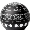 Alchemy Gothic Pagan Calendar Globe Light