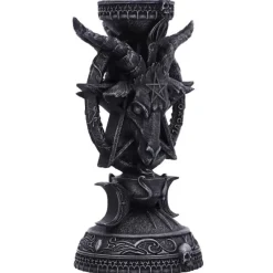 Nemesis Now Pair of Light of Baphomet Candle Holders