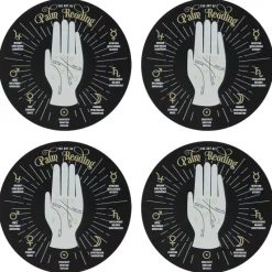 Something Different Palm Reading Coaster Set