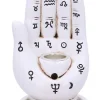 Nemesis Now Palmistry Backflow Incense Burner White