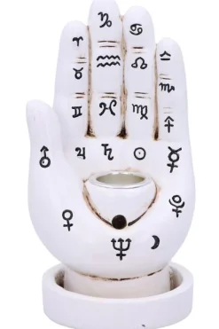Nemesis Now Palmistry Backflow Incense Burner White
