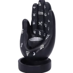 Nemesis Now Palmistry Backflow Incense Burner Black