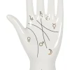 Something Different Palmistry Hand White Ceramic