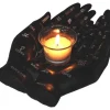 Nemesis Now Palmists Guide Black Tealight Holder