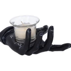 Nemesis Now Palmist's Prediction Black Tealight Holder