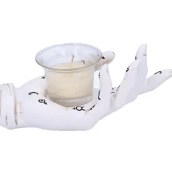 Nemesis Now Palmist's Prediction White Tealight Holder