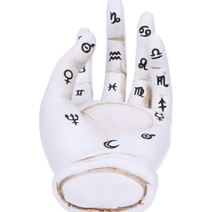 Nemesis Now Palmist's Prediction White Tealight Holder