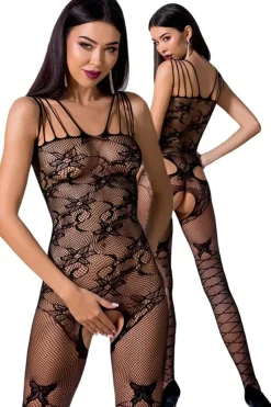 Passion Lingerie Passion Bodystocking BS076 Black
