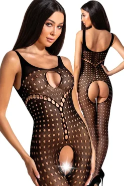 Passion Lingerie Passion Bodystocking BS078 Black