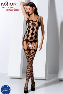 Passion Lingerie Passion Bodystocking BS067 Black