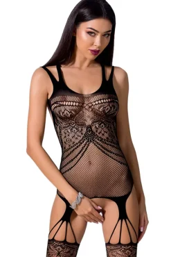 Passion Lingerie Passion Bodystocking BS070 Black