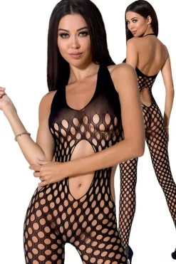 Passion Lingerie Passion Bodystocking BS065 Black