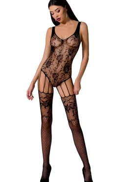 Passion Lingerie Passion Bodystocking BS074 Black