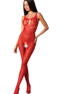 Passion Lingerie Passion Bodystocking BS078 Red