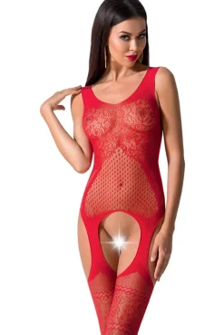 Passion Lingerie Passion Bodystocking BS061 Red