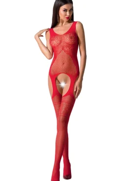 Passion Lingerie Passion Bodystocking BS061 Red