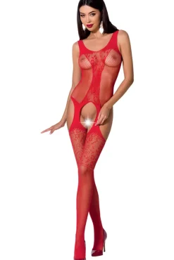 Passion Lingerie Passion Bodystocking BS072 Red