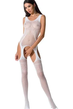 Passion Lingerie Passion Bodystocking BS061 White