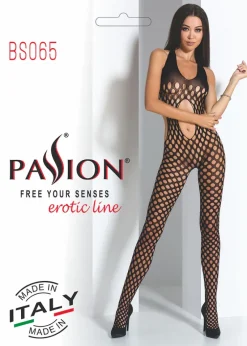 Passion Lingerie Passion Bodystocking BS065 White