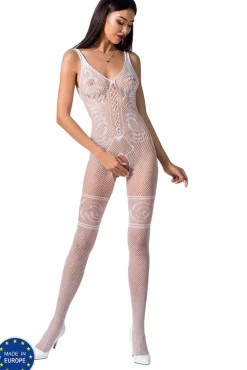 Passion Lingerie Passion Bodystocking BS069 White