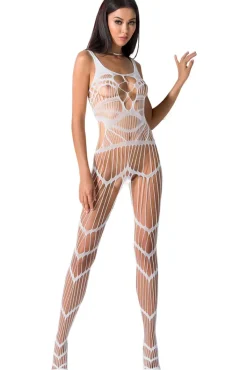 Passion Lingerie Passion Bodystocking BS058 White