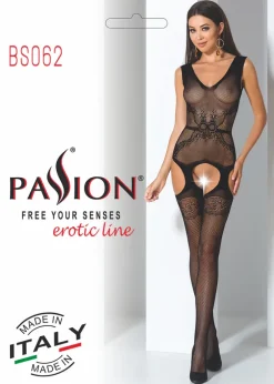 Passion Lingerie Passion Bodystocking BS062 White