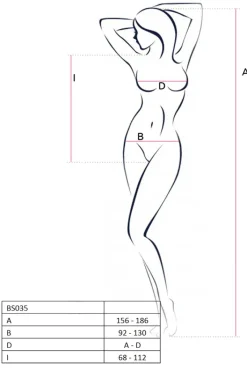 Passion Lingerie Passion BS035 Body White
