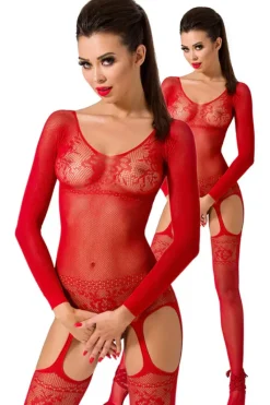 Passion Lingerie Passion BS055 Bodystocking Red