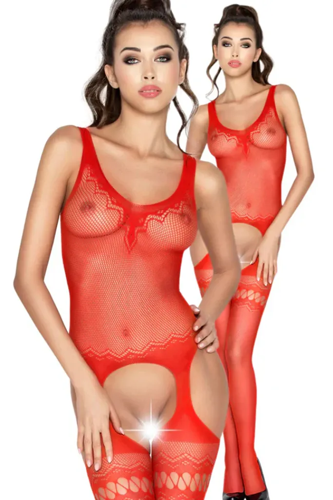 Passion Lingerie Passion BS038 Bodystocking Red