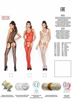 Passion Lingerie Passion BS038 Bodystocking Red
