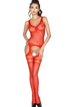 Passion Lingerie Passion BS038 Bodystocking Red