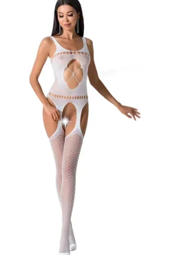 Passion Lingerie Passion BS057 Bodystocking White