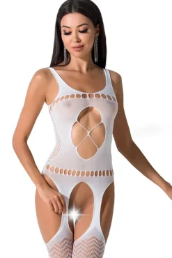 Passion Lingerie Passion BS057 Bodystocking White