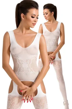 Passion Lingerie Passion BS046 Bodystocking White