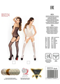 Passion Lingerie Passion BS024 Bodystocking White