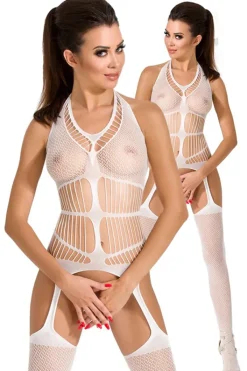 Passion Lingerie Passion BS049 Bodystocking White