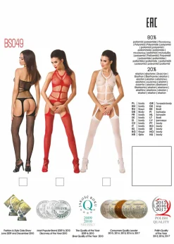 Passion Lingerie Passion BS049 Bodystocking White