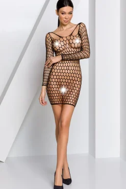 Passion Lingerie Bodystocking BS093 Black