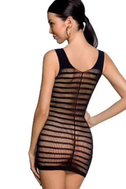 Passion Lingerie Bodystocking BS092 Black
