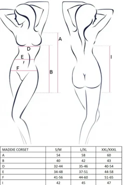 Passion Lingerie Maddie Corset