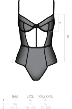 Passion Lingerie Varella Body Eco Collection (L/XL)