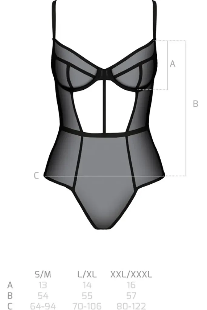 Passion Lingerie Varella Body Eco Collection (L/XL)