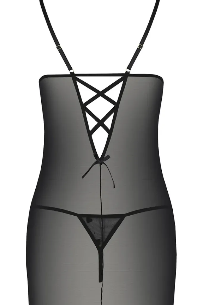 Passion Lingerie Passion Lovelia Chemise Black