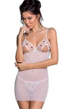 Passion Lingerie Passion Lovelia Chemise White