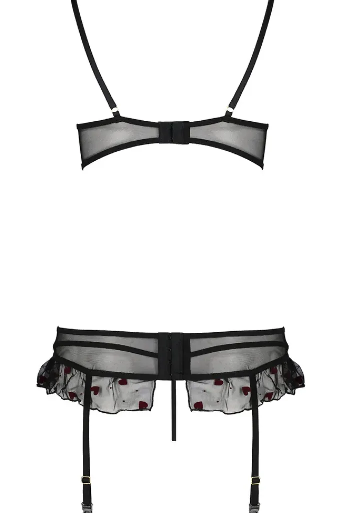 Passion Lingerie Passion Lovelia Lingerie Set Black
